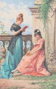 Dama In Giardino by Achille De Dominicis