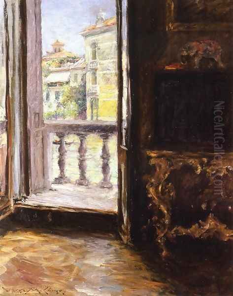 A Venetian Balcony - view 1