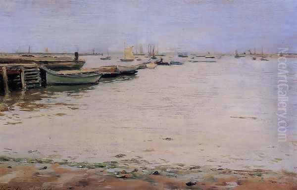 Gowanus Bay Aka Misty Day Gowanus Bay - view 1