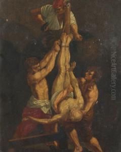 Il Martirio Di San Pietro by Orazio De Ferrari