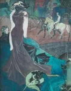 Elegantes Au Levrier by Georges de Feure