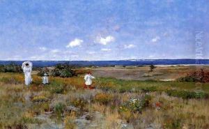 Near The Beach Shinnecock by William Merritt Chase