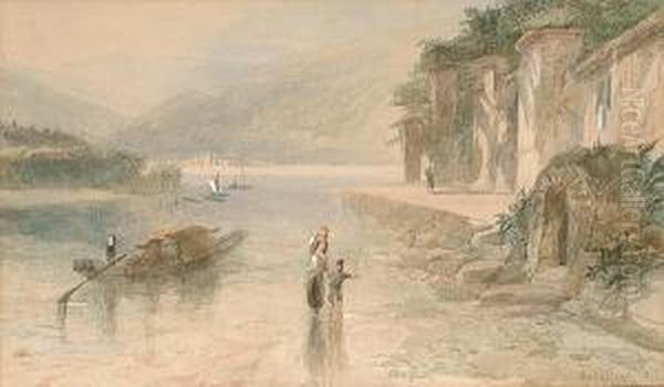 Northern Italian Lake Scenes - view 1