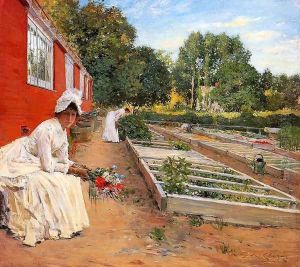 The Nursery by William Merritt Chase