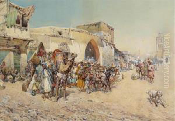 An Arab Market - view 1