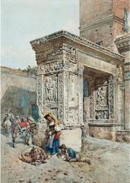 Italian Street Scene - view 1