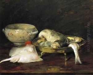 Still Life with Fish II by William Merritt Chase
