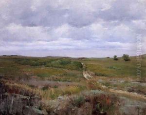 Over The Hills And Far Away by William Merritt Chase