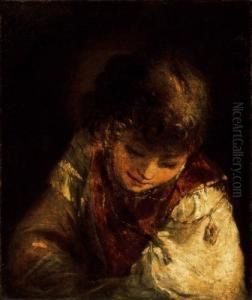 Portrait Of A Boy (young David) by Aert De Gelder