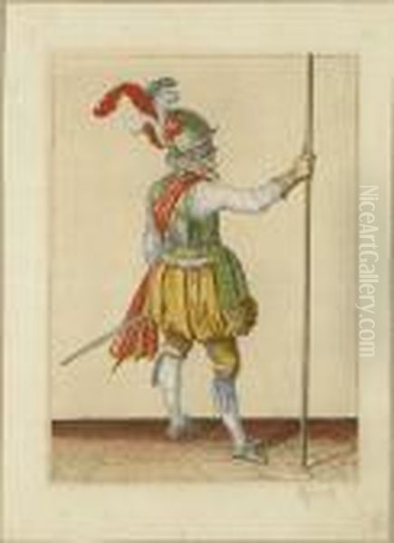 Soldat Mit Hellebarde - view 1