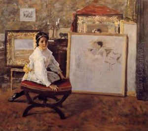 Did You Speak To Me by William Merritt Chase