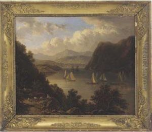 View Of The Hudson River Seen From Highland West