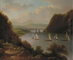 Sailboats On The River