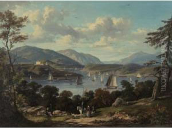 Hudson River From West Point - view 1