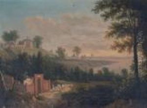 Washington's House And Tomb At Mount Vernon