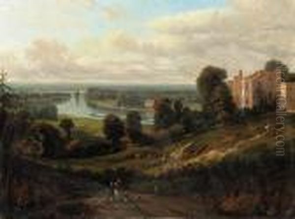 An Extensive River Landscape - view 1