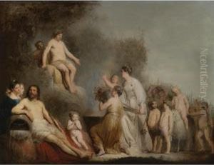 Sold By The J. Paul Getty Museum To Benefit Future Painting Acquisitions
Homage To Bacchus by Pieter de Grebber