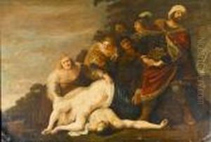 Pyramis And Thisbe(?) by Pieter de Grebber