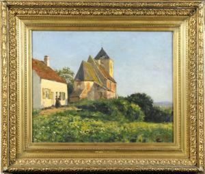 Eglise De Campagne by Jean-Baptiste De Greef