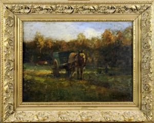 Le Cheval De Labour by Jean-Baptiste De Greef