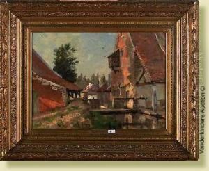 Le Moulin De Lindekemael by Jean-Baptiste De Greef