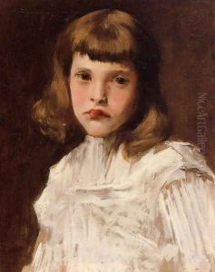 Portrait Of Dorothy by William Merritt Chase