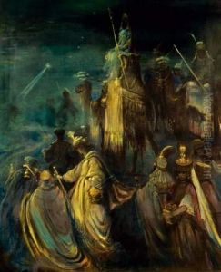 L'adoration Des Mages by Charles de Groux