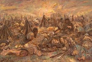 The Cloud Of Ypres by Henri De Groux