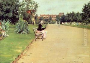 The Park2 by William Merritt Chase
