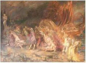 Le Retour De Cythere. by Henri De Groux