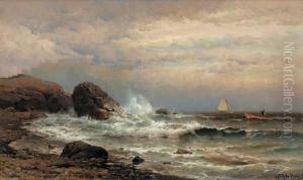''gray Day At Marblehead'' - view 1