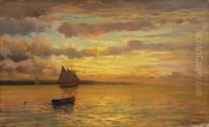 An Afternoon Sail by Mauritz F. H. de Haas