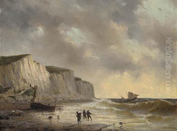 Fisherfolk By The Coast - view 1