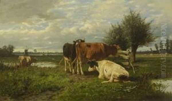 Kuhe Auf Der Weide. - view 1