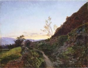 Puesta De Sol by Carlos de Haes
