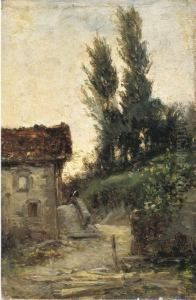 Casa En El Campo by Carlos de Haes