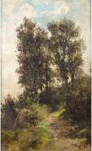 Landscape Study by Carlos de Haes