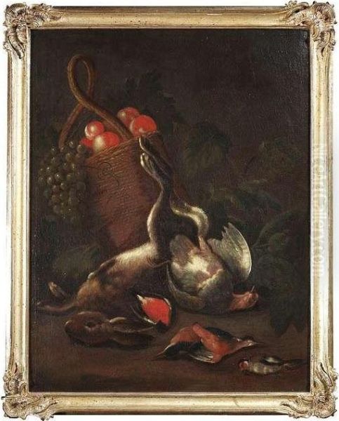 A Dead Hare And Birds - view 1
