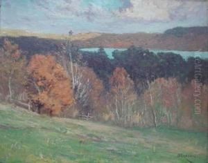 Fall Landscape by Franklin De Haven