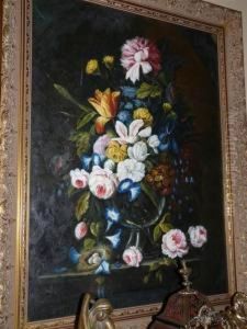 Still Life With Flowers In A Vase.