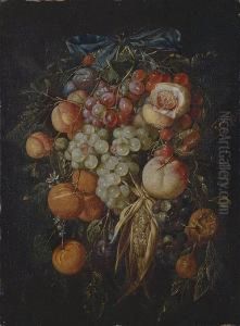 Guirnalda De Frutos by Cornelis De Heem