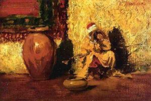 Seated Figure by William Merritt Chase