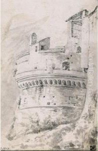 Study Of An Italianate Fortification by Willem de Heusch