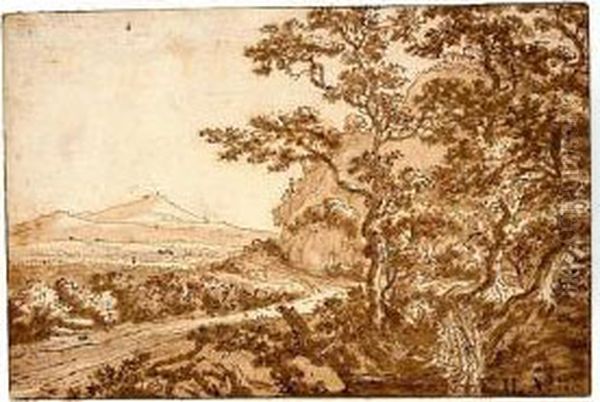 An Italianate Landscape - view 1