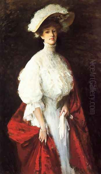 Portrait Of Miss Frances V Earle - view 1