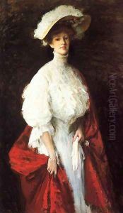 Portrait Of Miss Frances V Earle