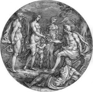 The Judgment Of Paris by Peter De Jode