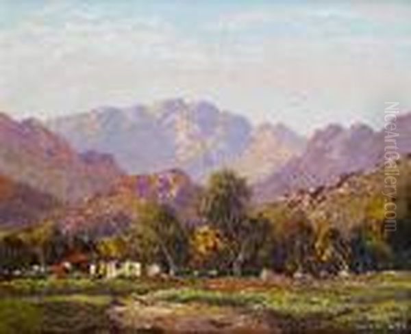 Cottage In A Mountain Landscape - view 1