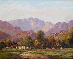 Cottage In A Mountain Landscape