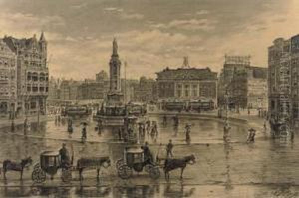 Dam Square, Amsterdam - view 1